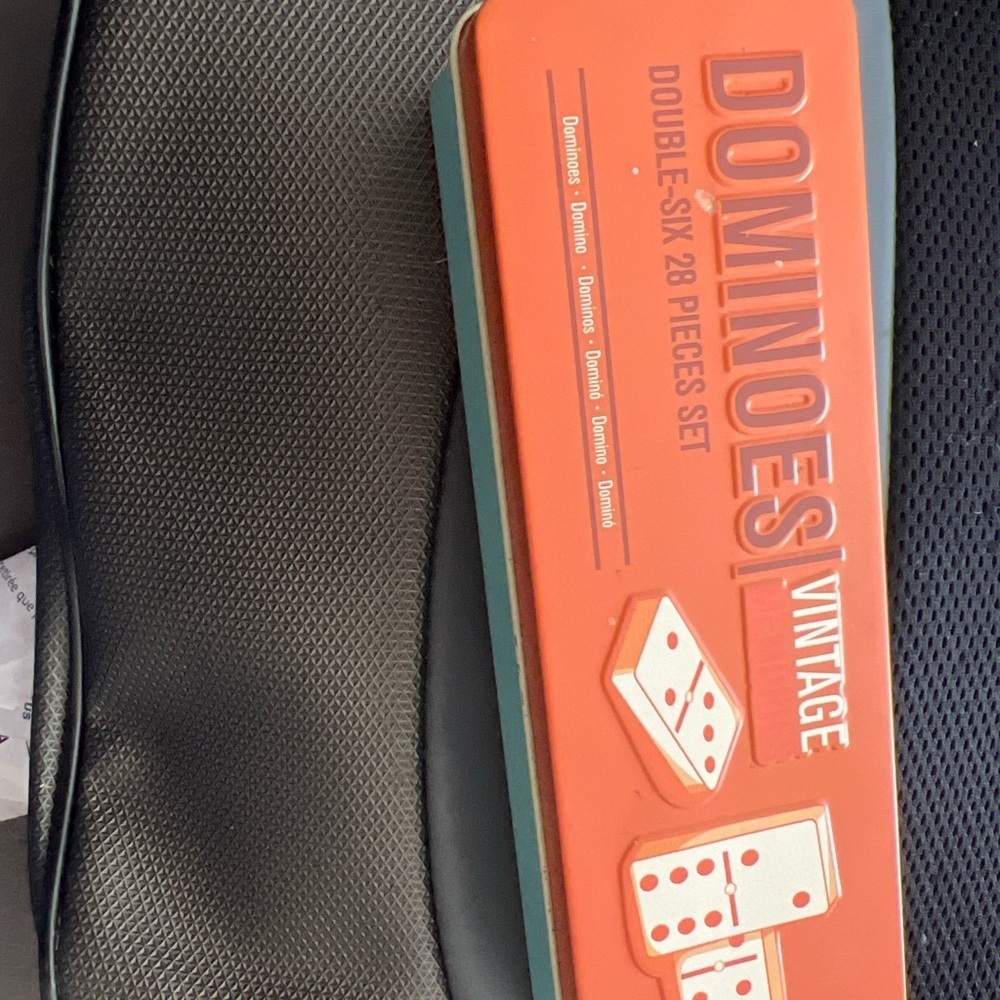 Vintage Dominoes Double-Six Set